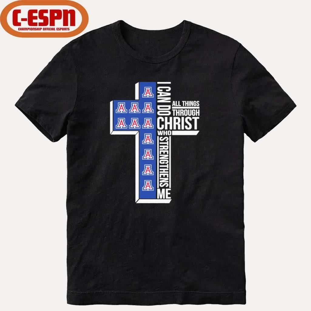Arizona Basketball I Can Do All Things Through Christ Who Strengthens Me Shirt