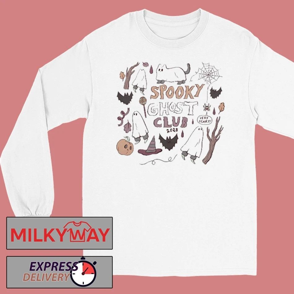 2025 The Sad Ghost Club Spooky Ghost Club Shirt