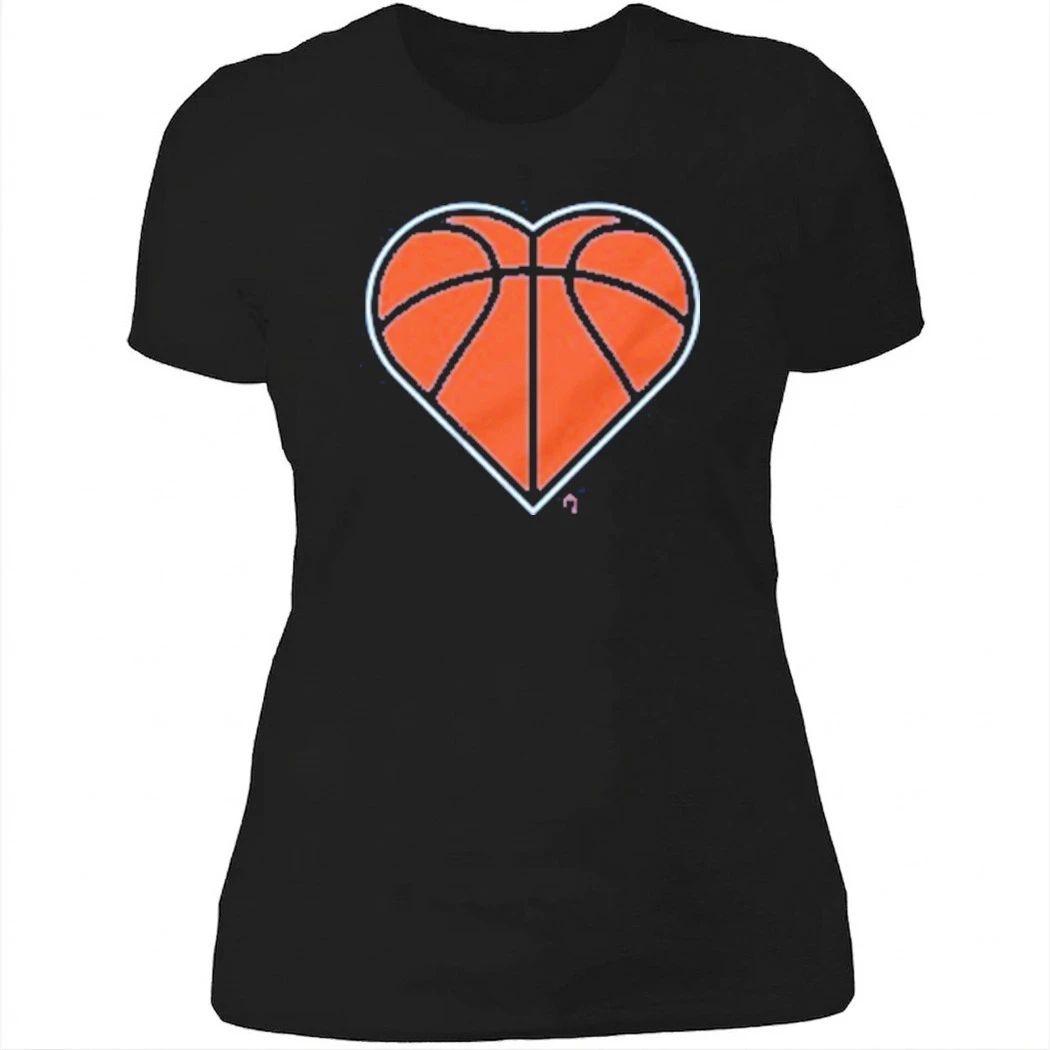 NY Basketball Heart T-Shirt