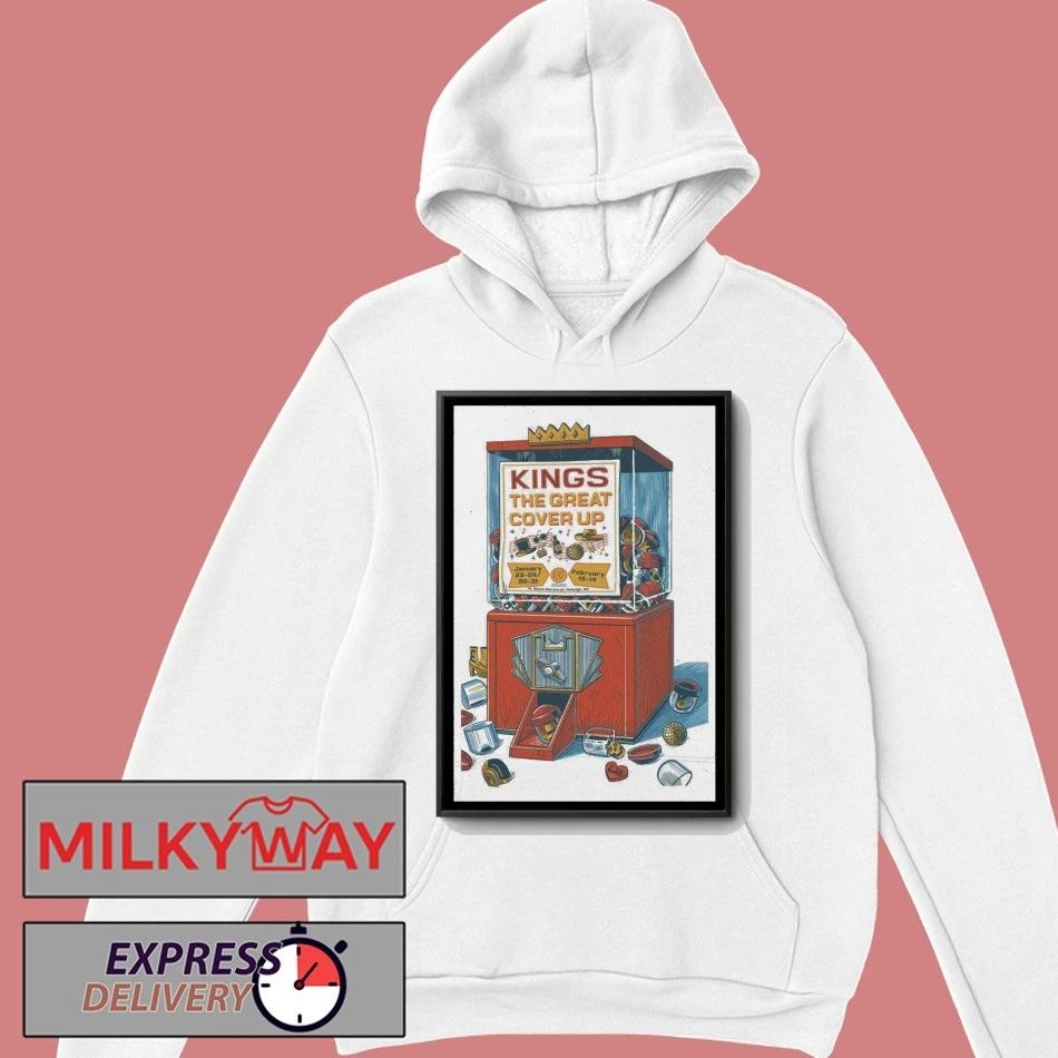 Kings Raleigh The Great Cover Up 2026 Poster shirt