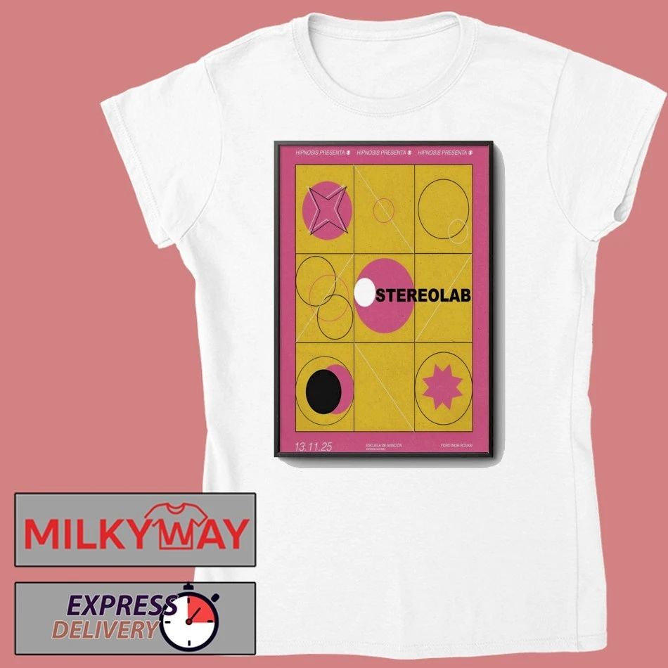 Sterolab At Foro Indie Rocks! On Nov 13 2025 Poster shirt