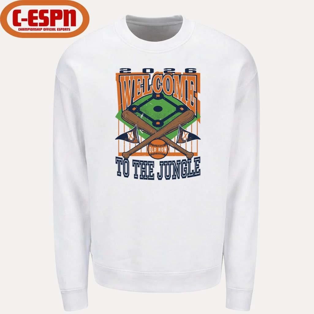 Auburn Tigers Welcome To The Jungle Baseball Shirt