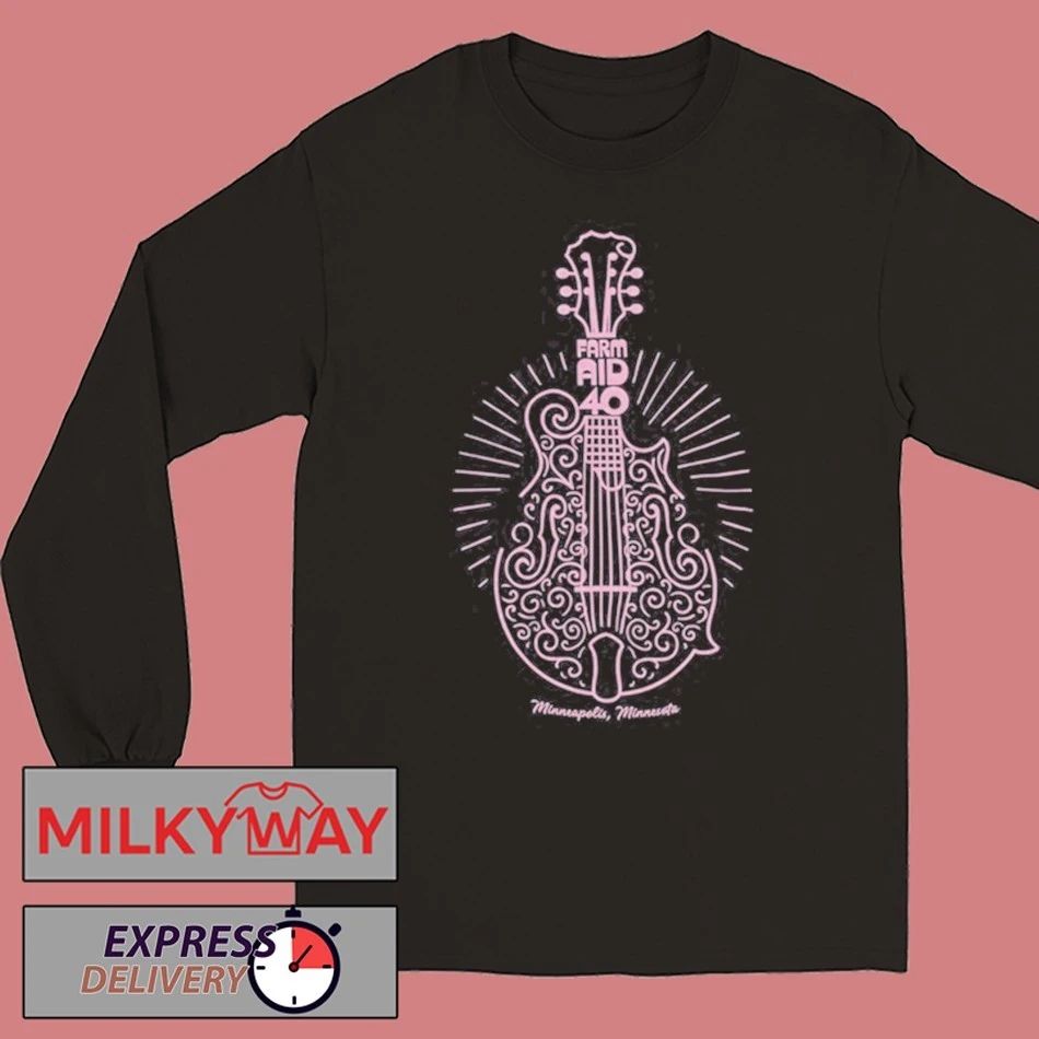Farm Aid 40 Mandolin T-Shirt