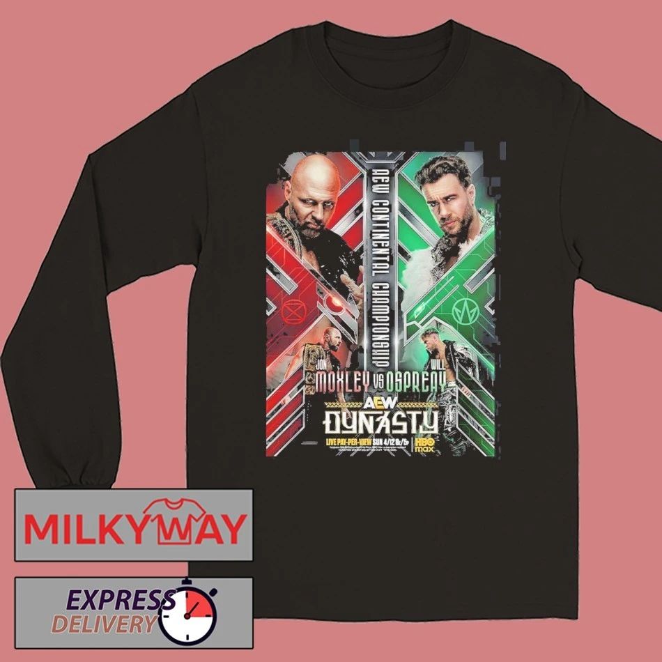 AEW Continental Championship Jon Moxley Vs Will Ospreay April 12 2026 T-Shirt