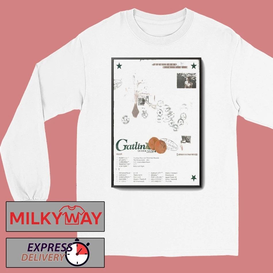 Gatlin US 2026 Shows Poster shirt