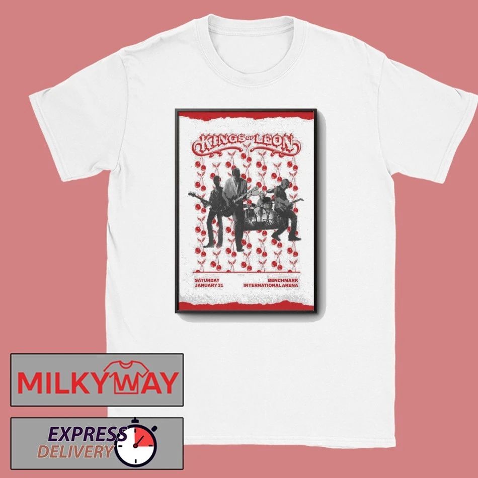 Kings Of Leon Jan 31 2026 Benchmark International Arena Tampa FL Poster shirt