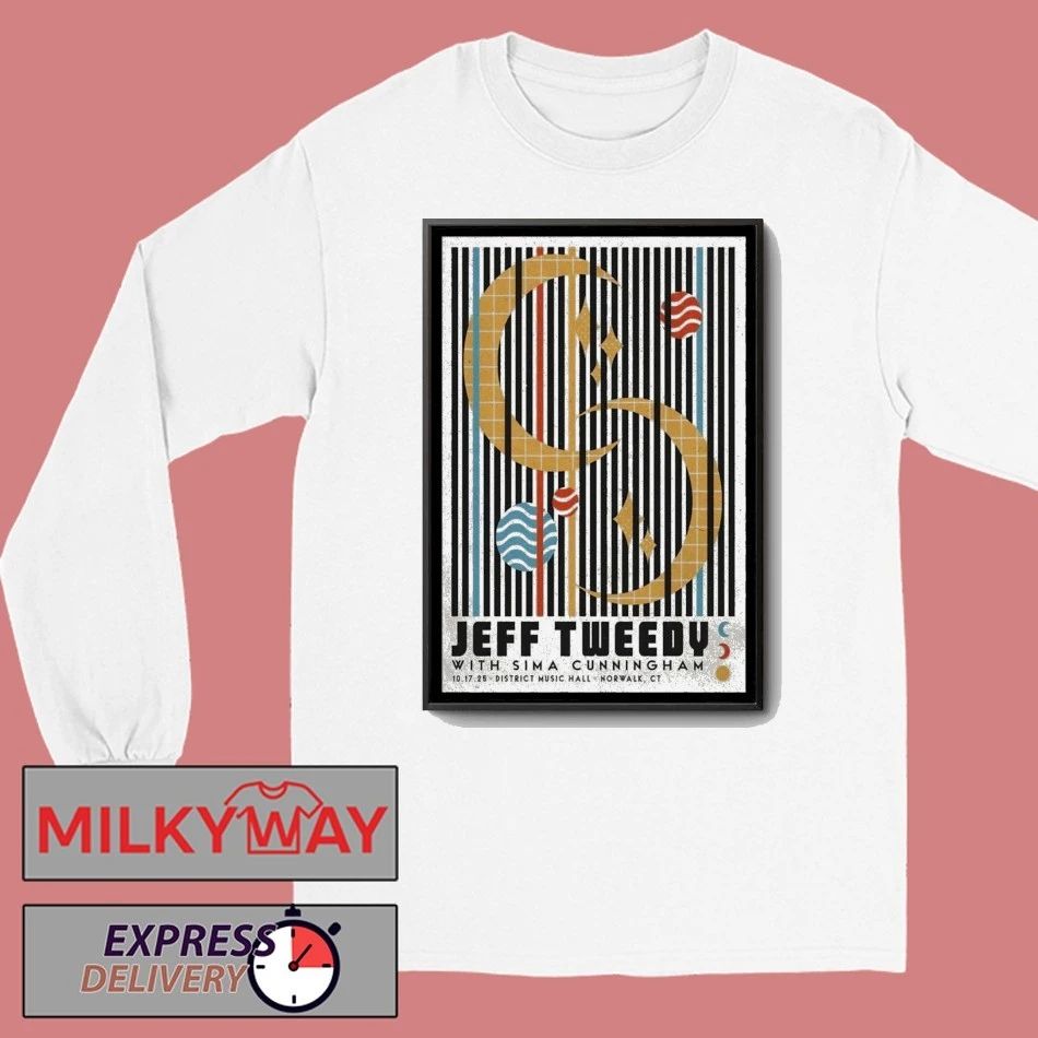 Jeff Tweedy Wilco Event Norwalk, CT 2025 Poster shirt