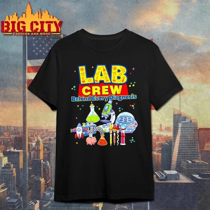Lab Crew Cute Science Laboratory Diagnostic Lab Week 2026 Shirt