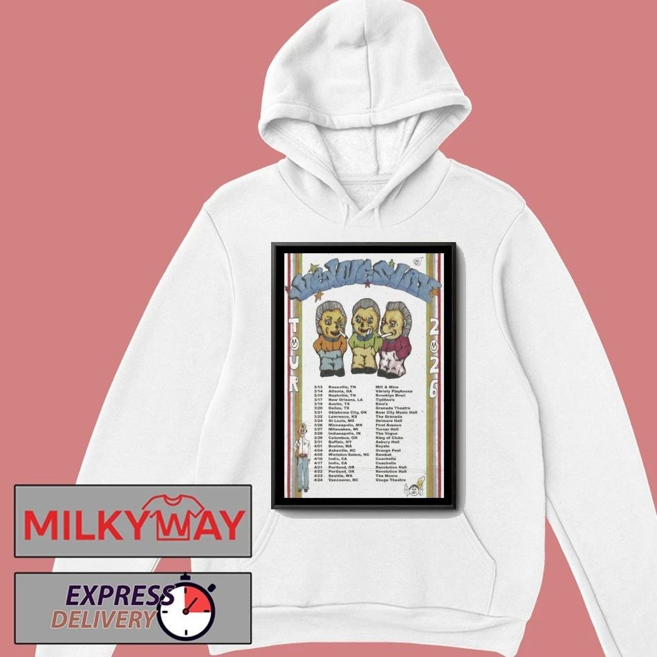 Wednesday Announce Tour US 2026 Poster shirt