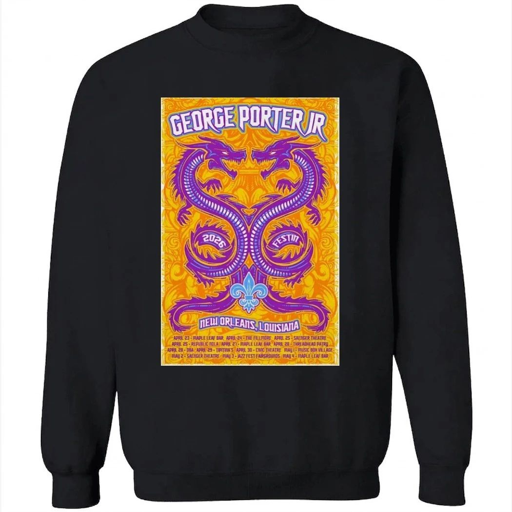 George Porter JR. Jazz Fest 2026 New Orleans LA Shirt