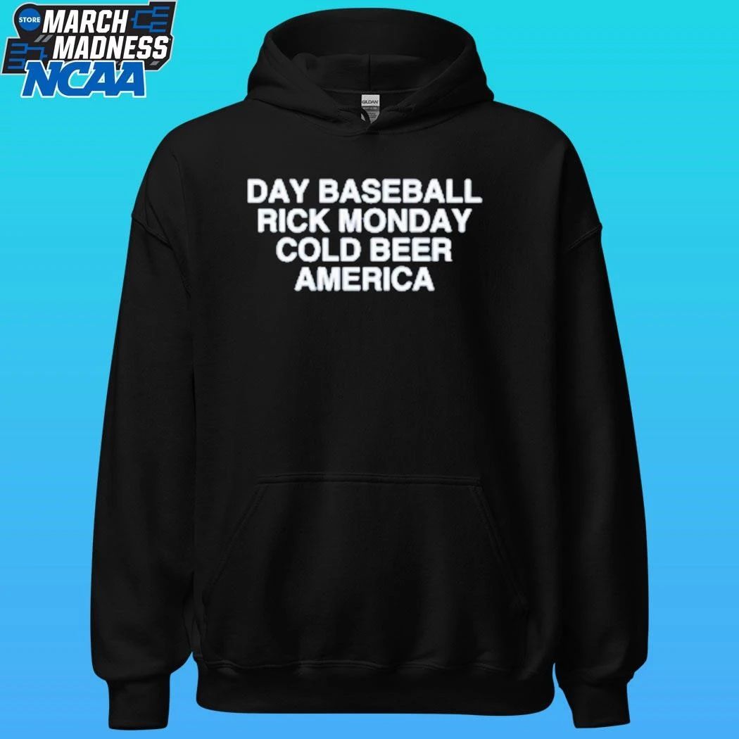 Day Baseball Rick Monday Cold Beer America Shirt