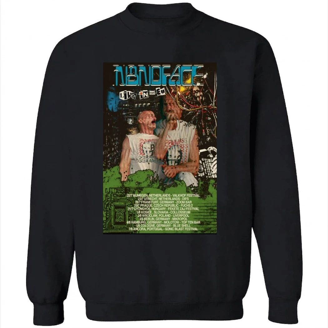 N8NOFACE EU Tour 2026 Poster Shirt