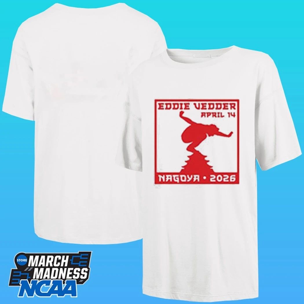 Eddie Vedder 14 2026 Show Merch Nagoya Japan Shirt