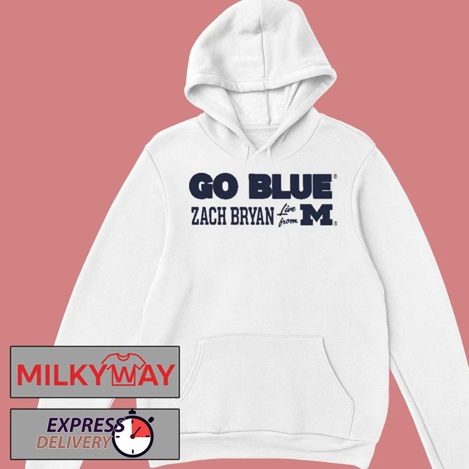 Zach Bryan The Big House Michigan Football 2025 T-Shirt