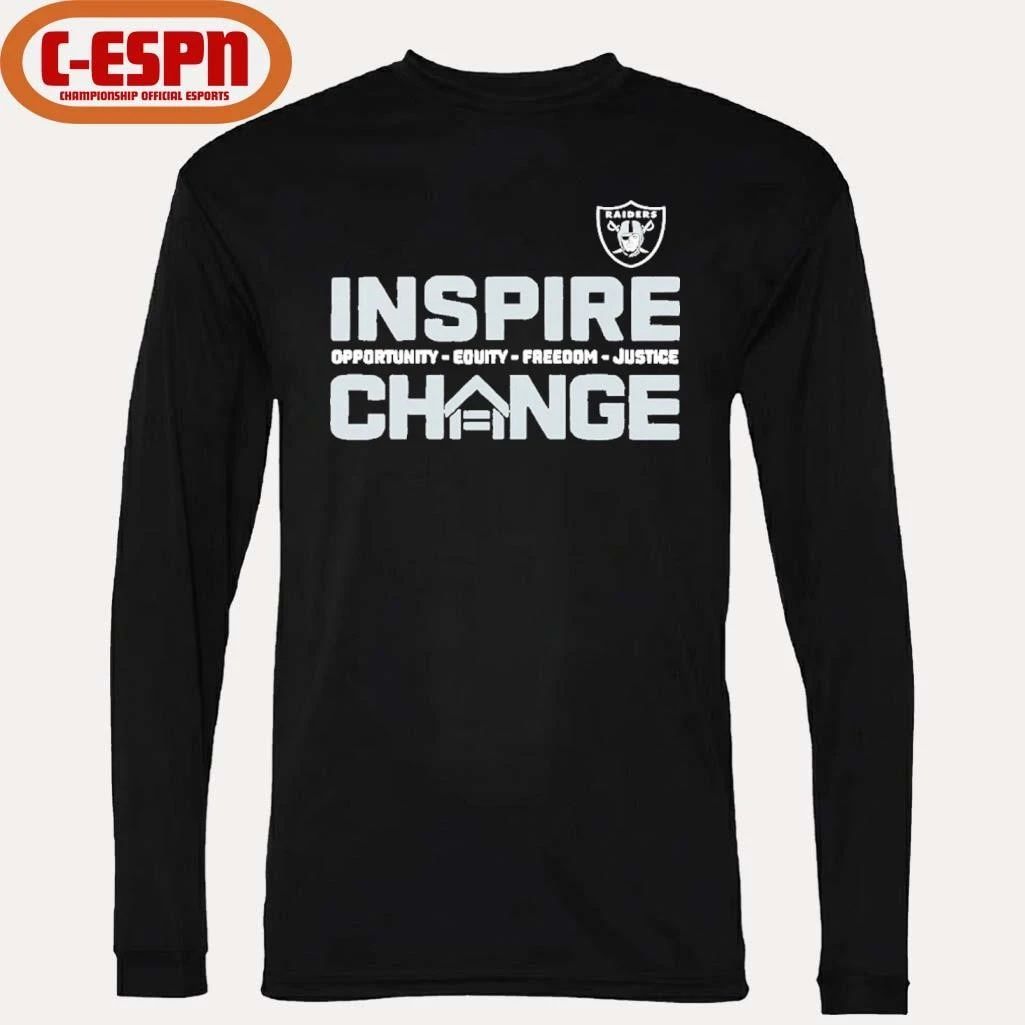 Raiders Pete Carroll Inspire Change Shirt