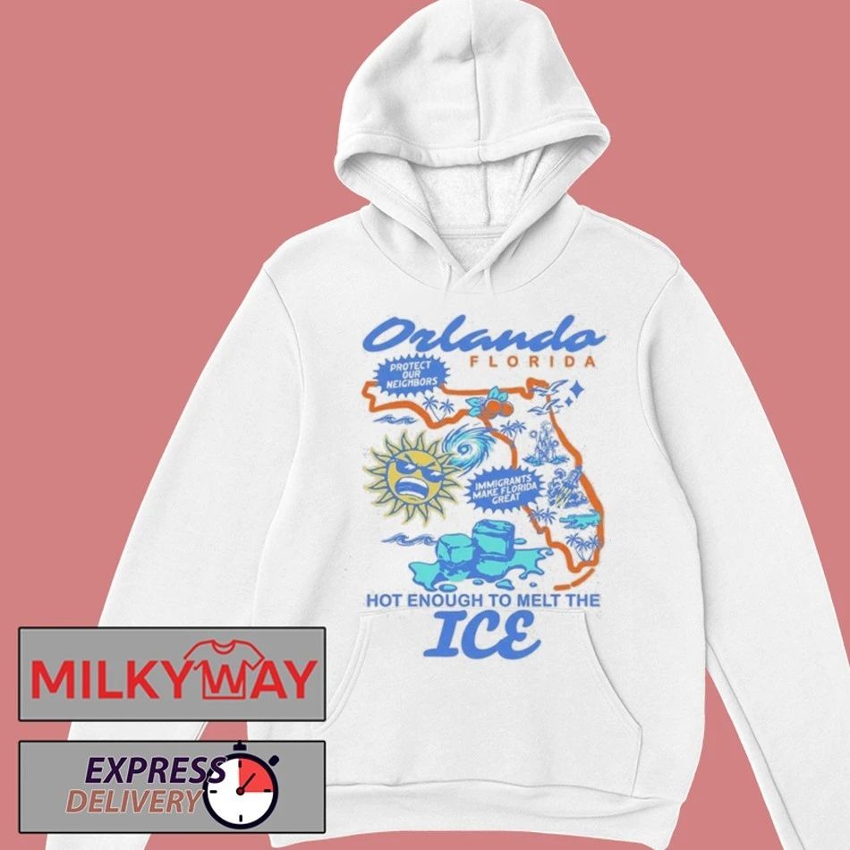 Orlando, FL Hot Enough To Melt The ICE Shirt