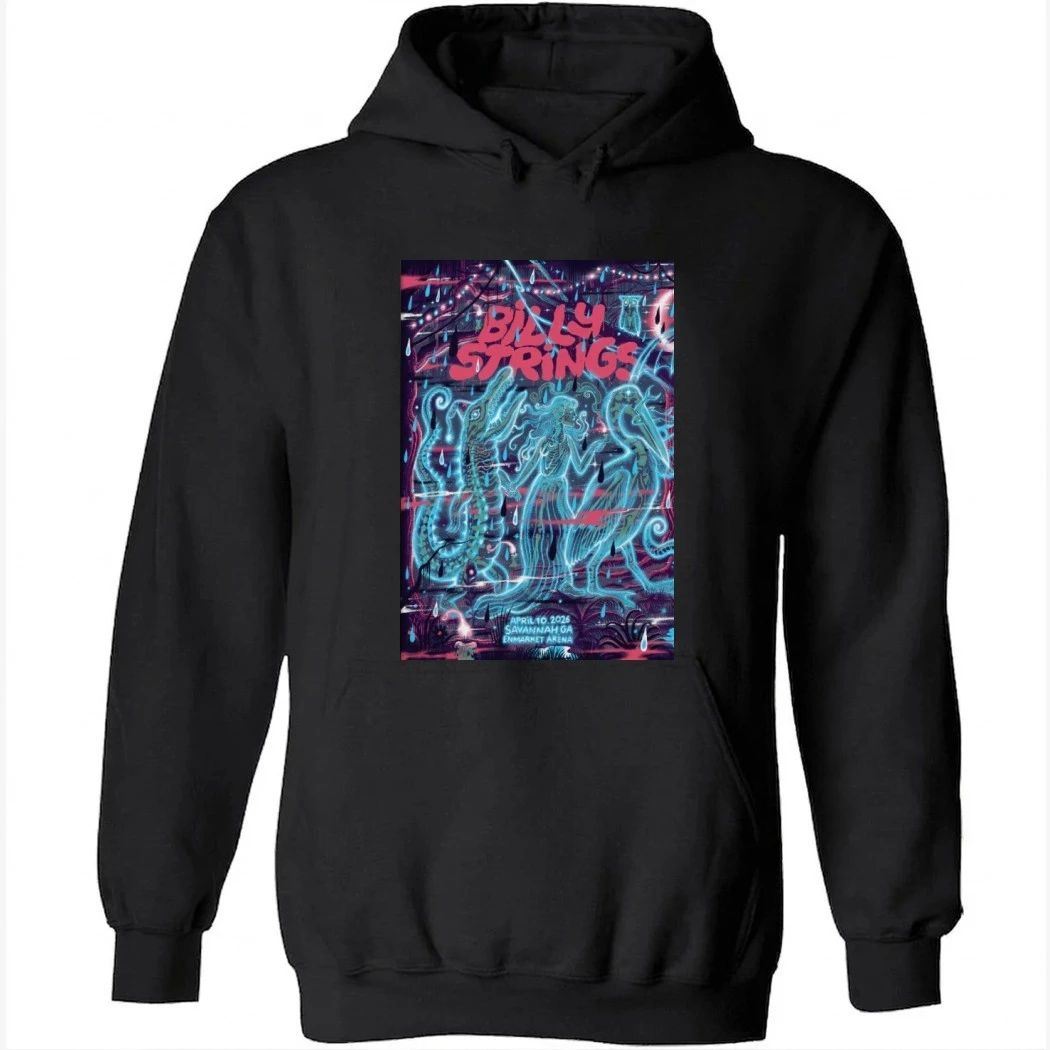 Billy Strings April 10 2026 In Savannah GA Shirt