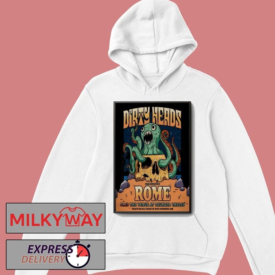 Dirty Heads Lincoln Show On Jan 23 2026 Poster shirt