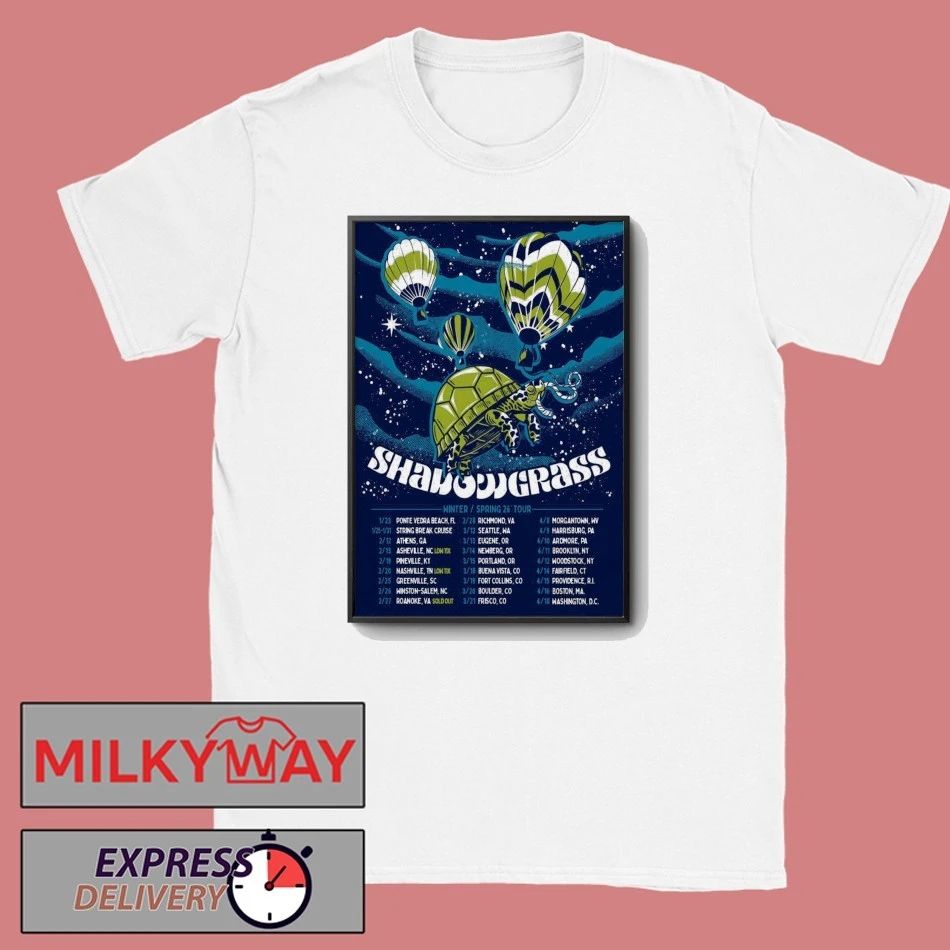 Shadowgrass Winter Spring Poster Tour 2026 shirt