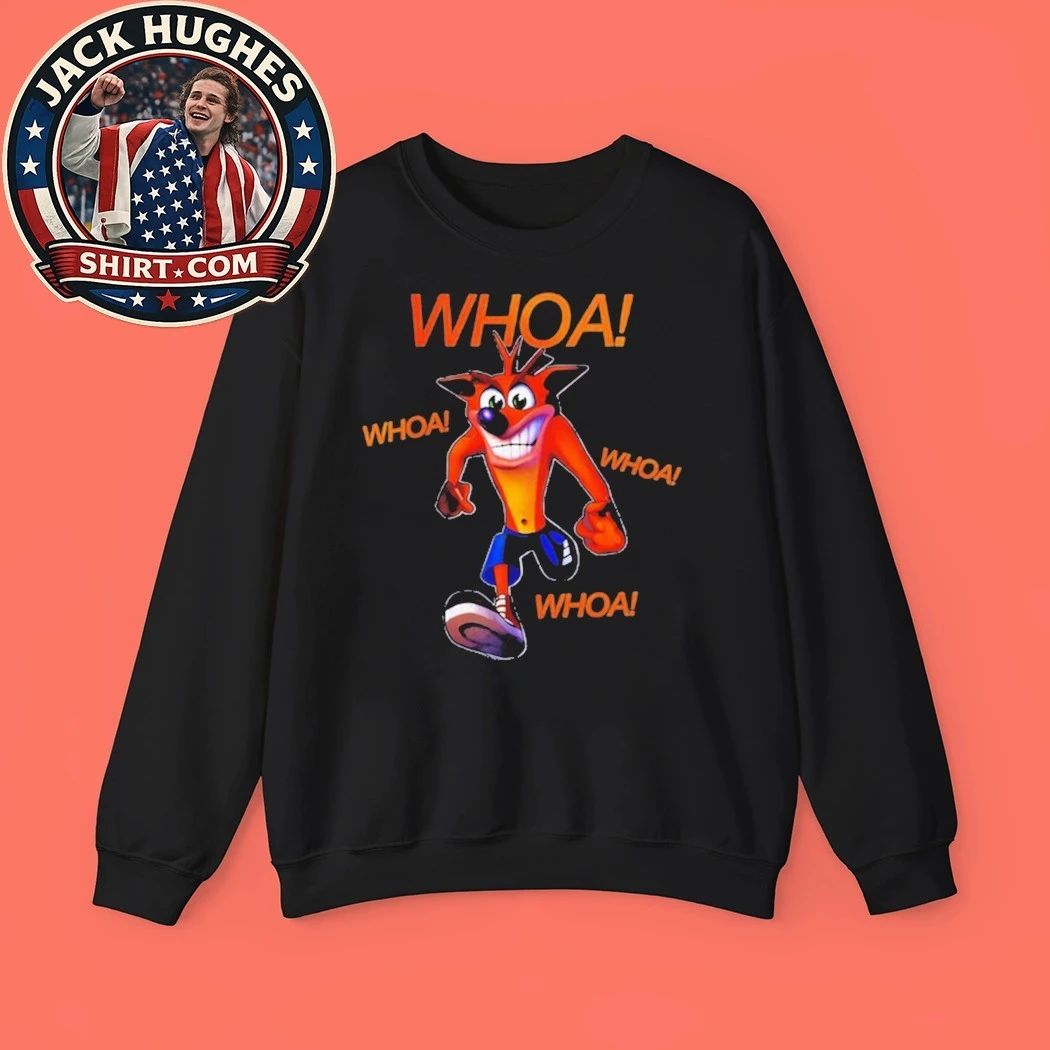 Original Crash Bandicoot Whoa Whoa Whoa Women Shirt