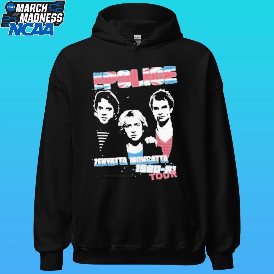The Police Zenyatta Mondatta 1980 Tour Shirt