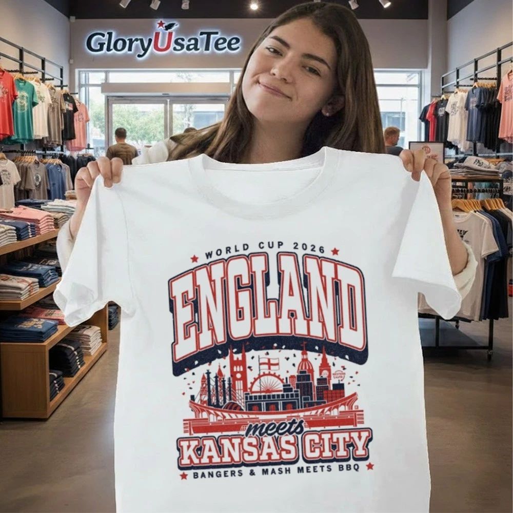 England KC Max Collegiate Heavyweight Shirt