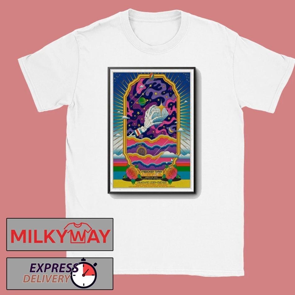 Mar 15 2026 Unbroken Chain Poster Santa Monica shirt