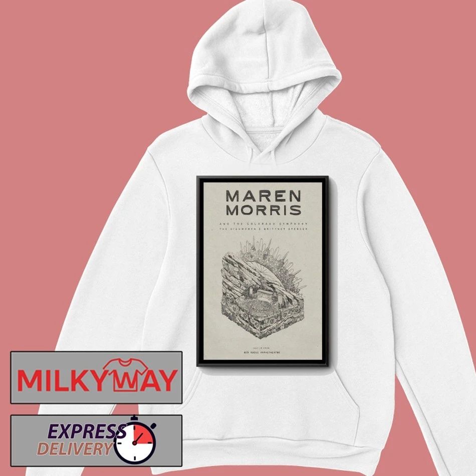 Maren Morris Red Rocks Show On July 19 2026 Poster shirt