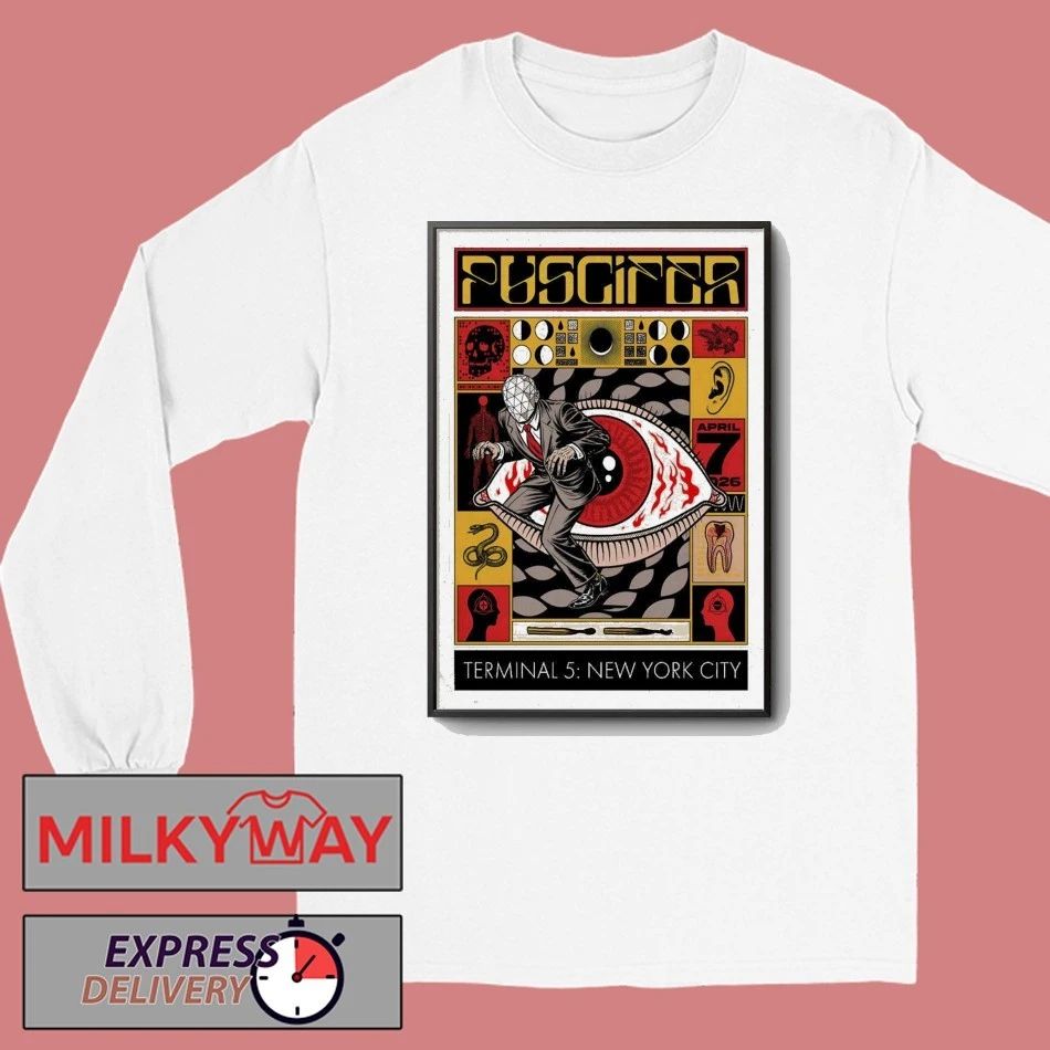 Puscifer Apr 7 2026 Terminal 5 in New York City Poster shirt