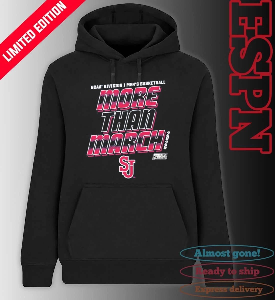 St. John’s Men’s Basketball More Than March 2026 Shirt
