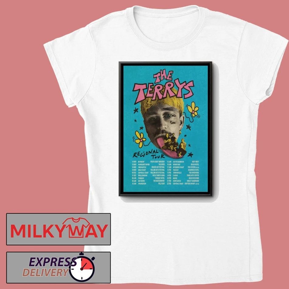 Poster The Terrys Regional Tour 2025-2026 shirt