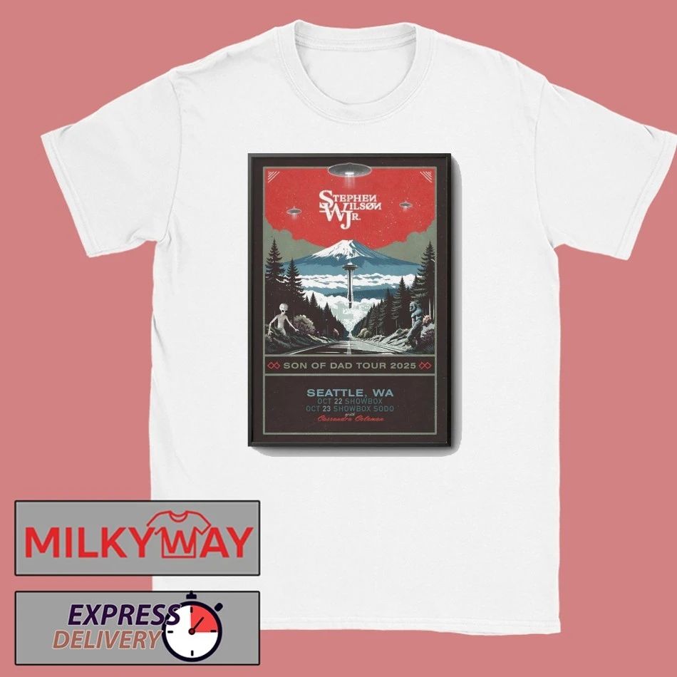 Stephen Wilson JR Showbox SoDo In Seattle WA October 23 2025 Poster shirt