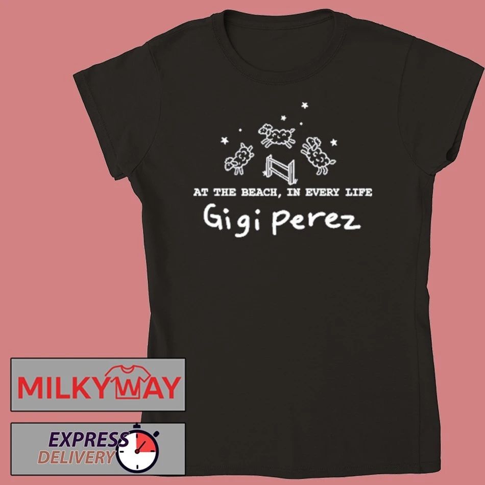 2025 Gigi Perez At The Beach In Every Life Tour Shirt
