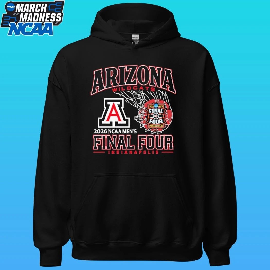 Arizona Wildcats 2026 NCAA Men’s Final Four Indianapolis Shirt