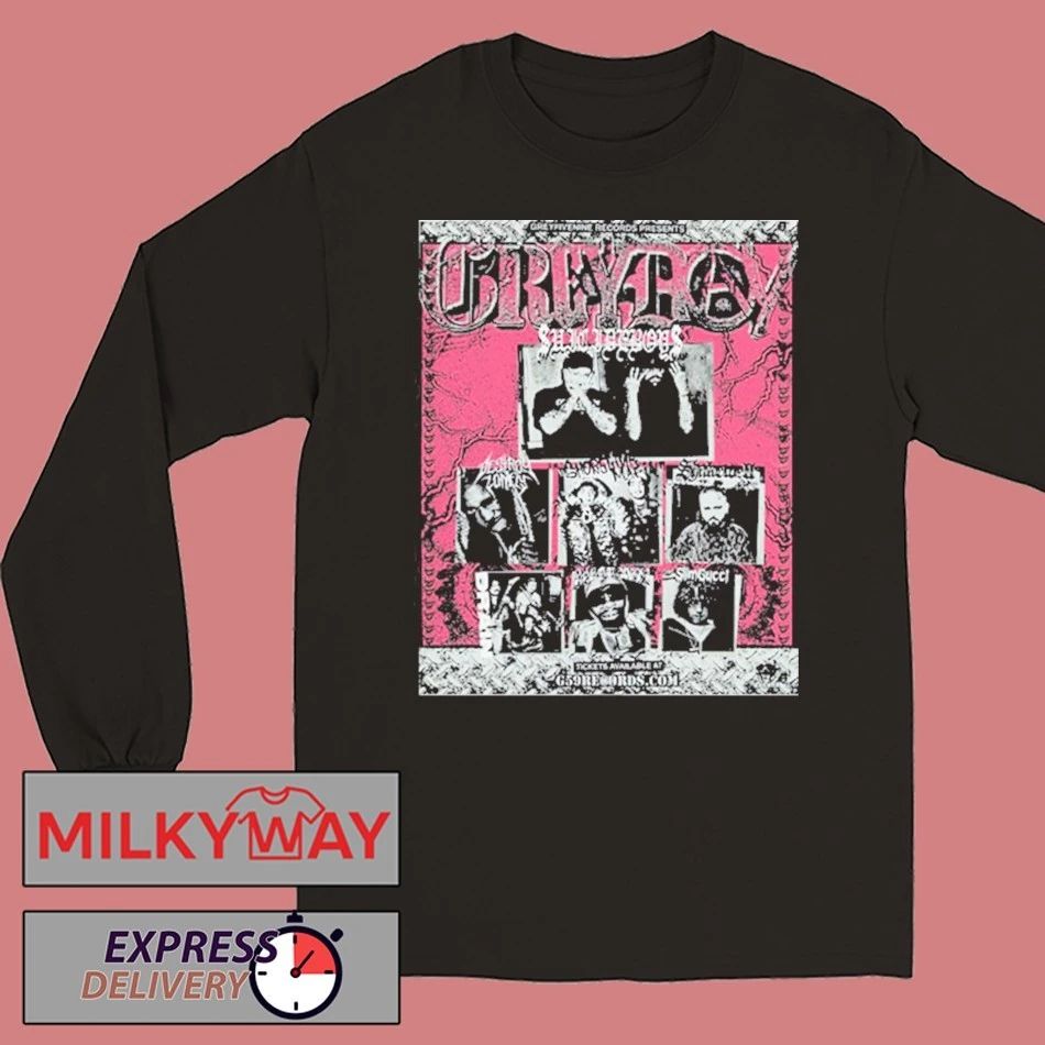Grey Day 2026 North American Tour Full Line Up And Schedule Dates List shirt