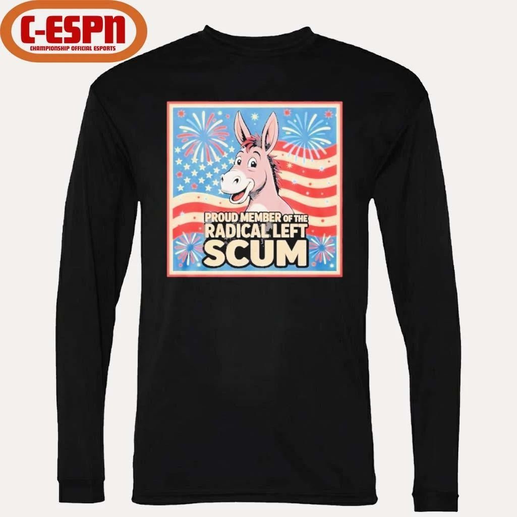 Donkey Radical Left Scum T-Shirt