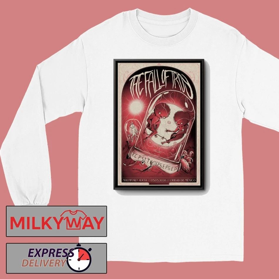 The Fall of Troy Tour Mexico On March 3 2026 Poster shirt