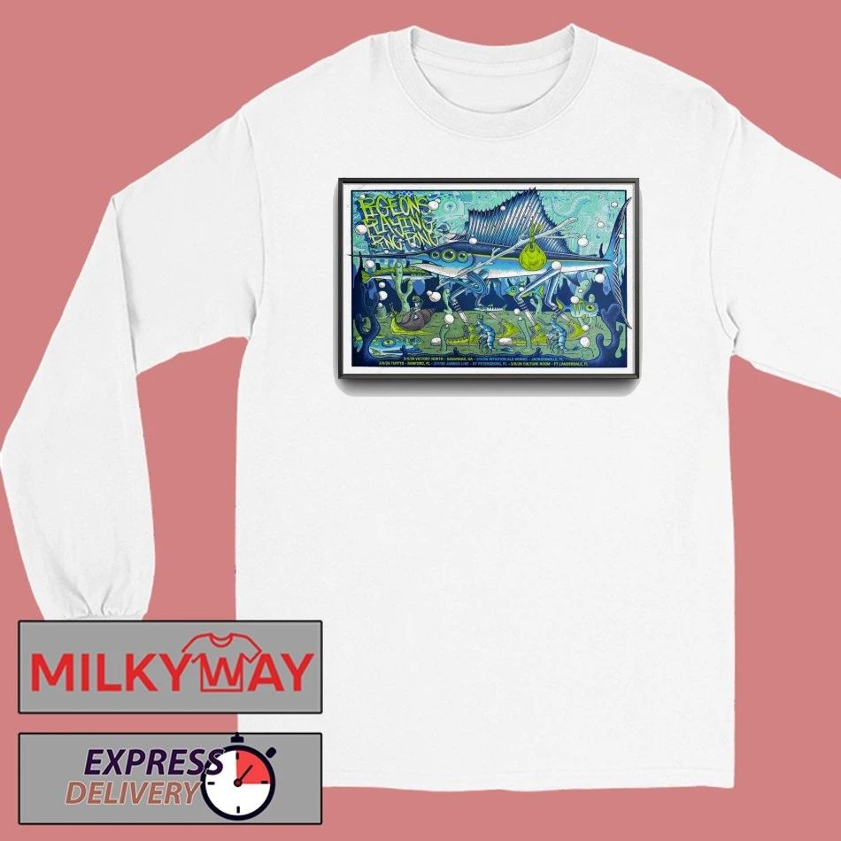 Pigeons Playing Ping Pong Mar 6 2026 Sanford FL Poster shirt