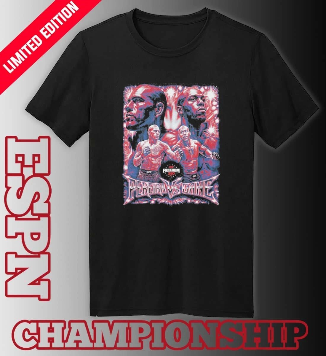 UFC Freedom 250 Alex Pereira Vs. Ciryl Gane Vintage Grunge T-shirt