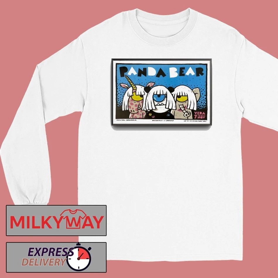 Panda Bear Groningen NL Nov 7 2025 Poster shirt