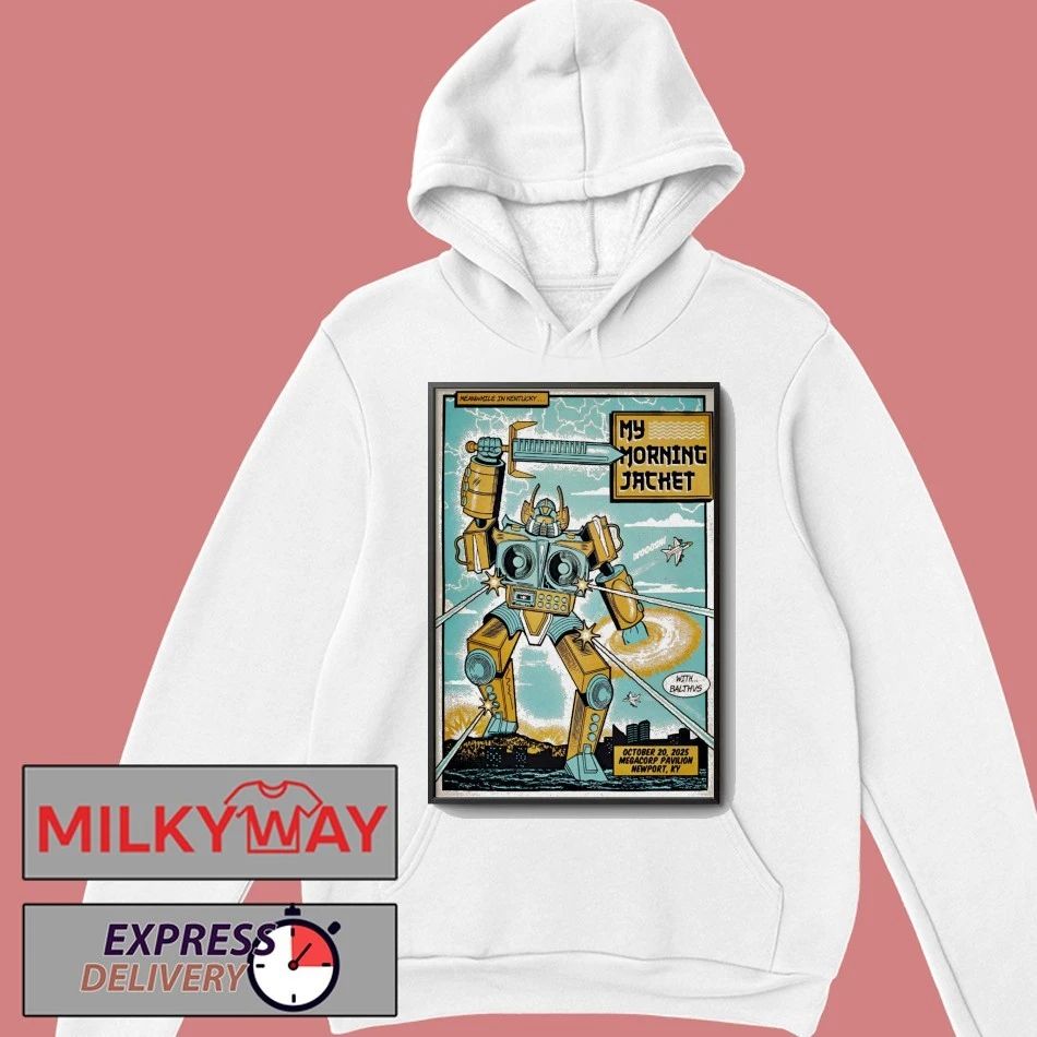 My Morning Jacket Oct 20 2025 MegaCorp Pavilion in Newport KY Poster shirt