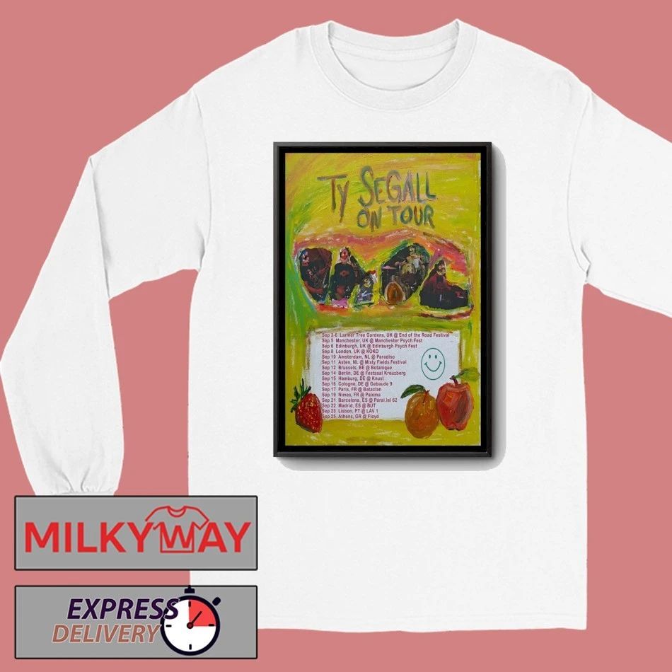 Poster Ty Segall On Tour 2026 shirt