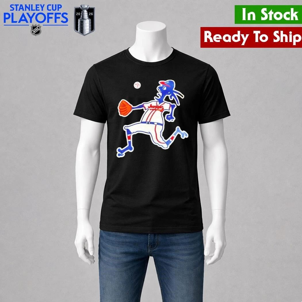Junior Baseball Note Eater Mascot Shirt