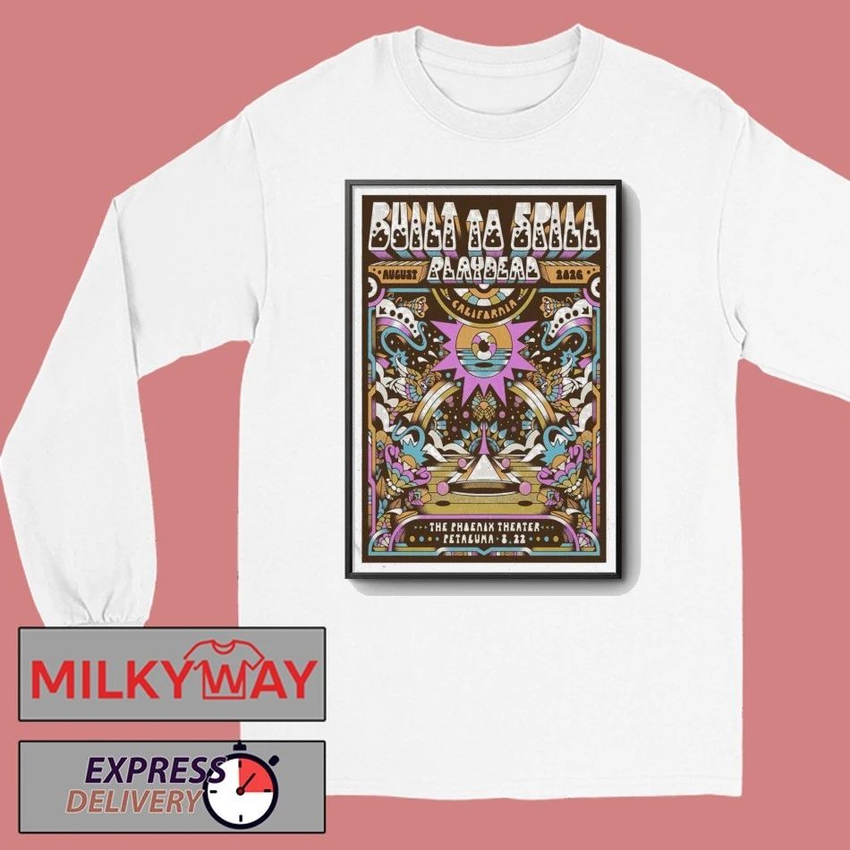 Built to Spill at The Phoenix Theater 22 Aug 2026 Tour Poster shirt