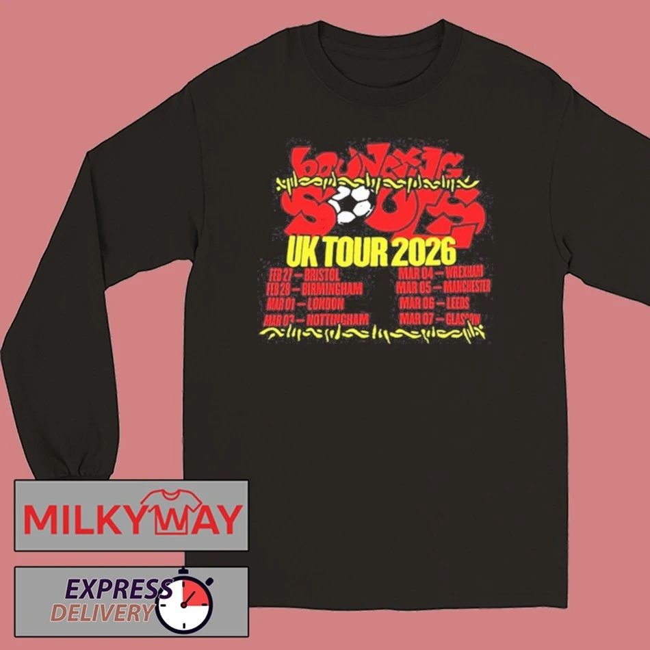 The Bouncing Souls Tour 2026 THE AQUABATS shirt