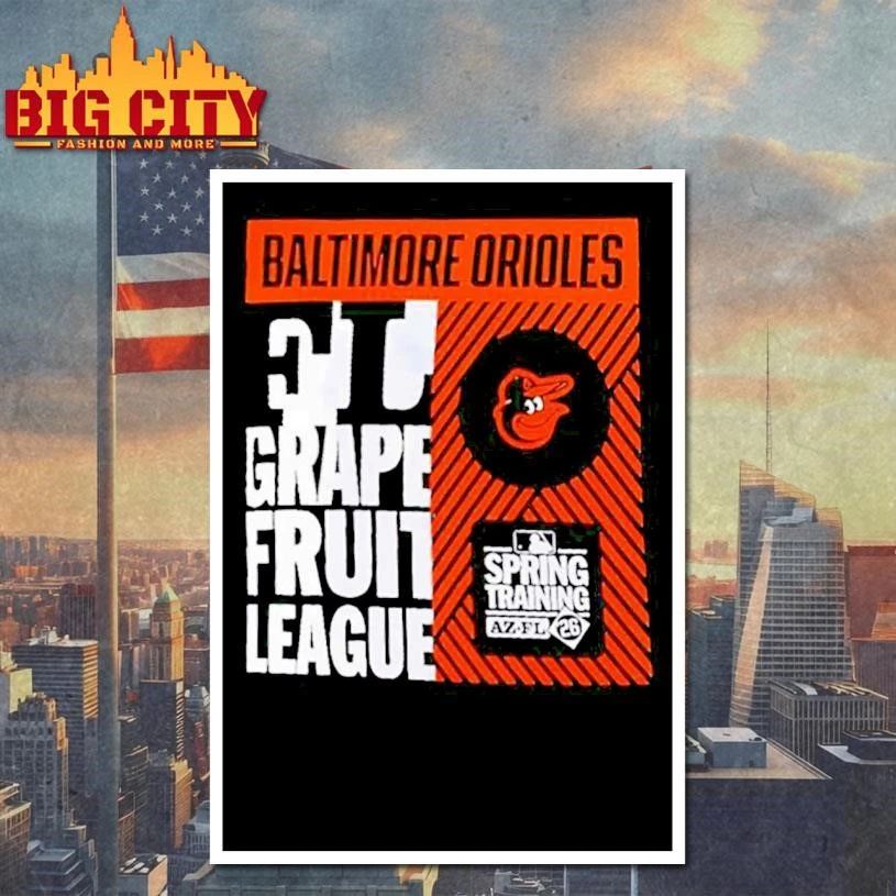 Baltimore Orioles 2026 Spring Training True Icon Shirt
