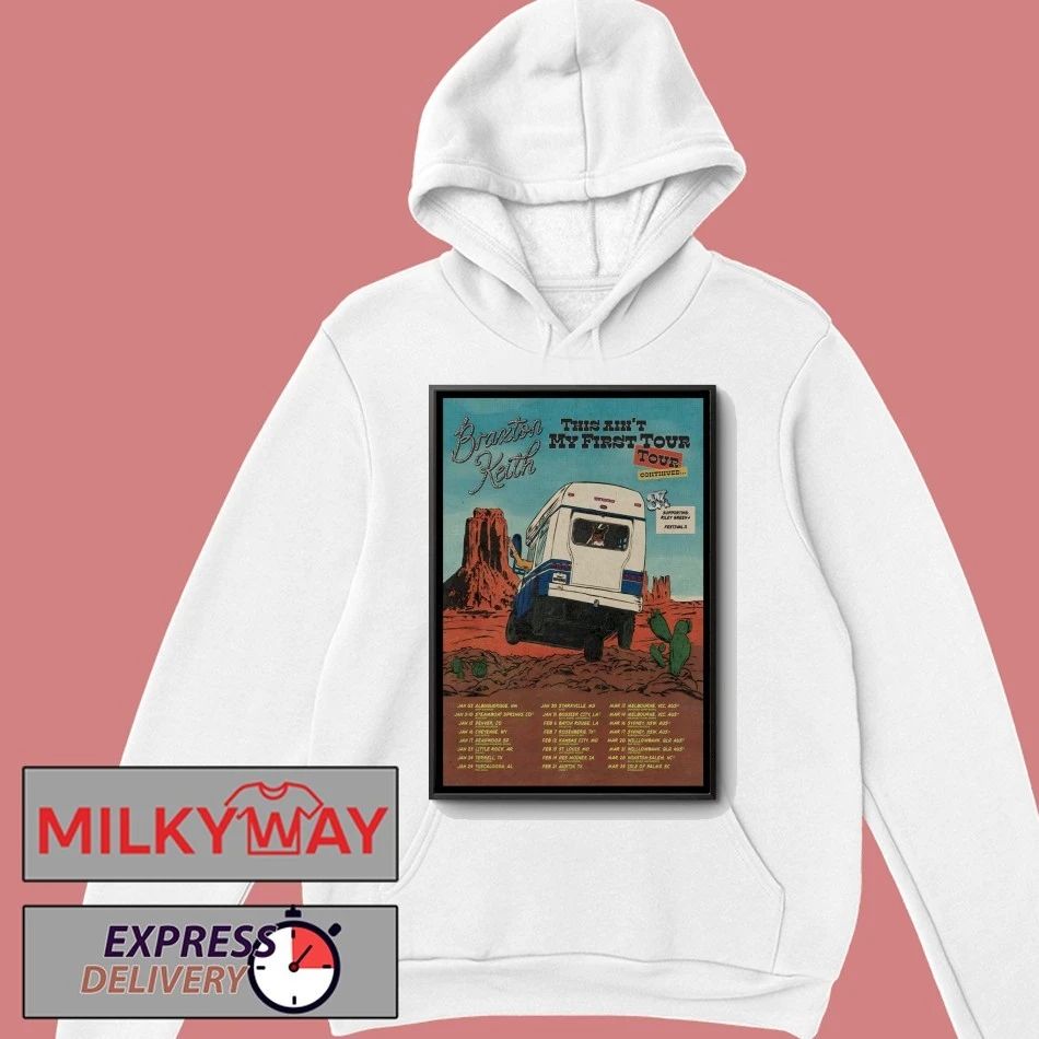 Braxton Keith This Ain’t My First 2026 Shows Poster shirt