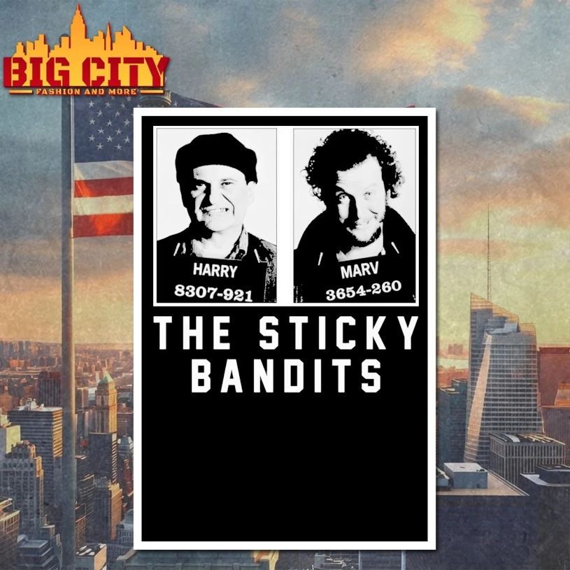 Harry and Marv The Sticky Bandits T-shirt