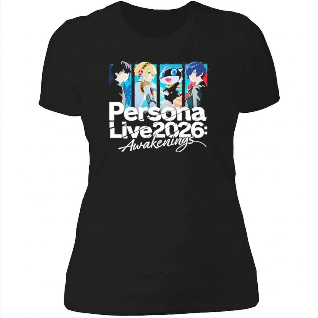 Persona Live 2026 Awakenings Black T-Shirt