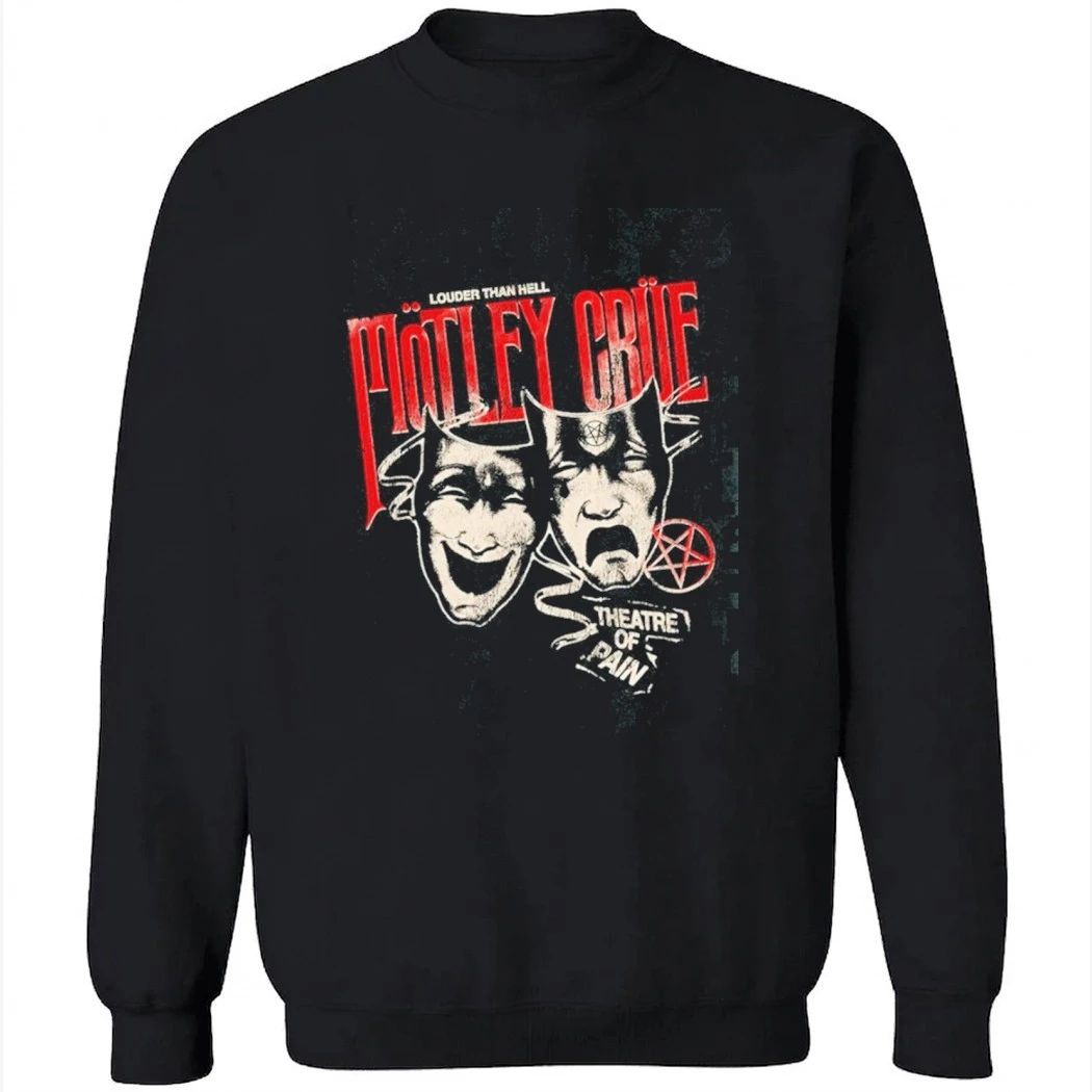 Motley Crue 45th Anniversary Theatre of Pain Shirt